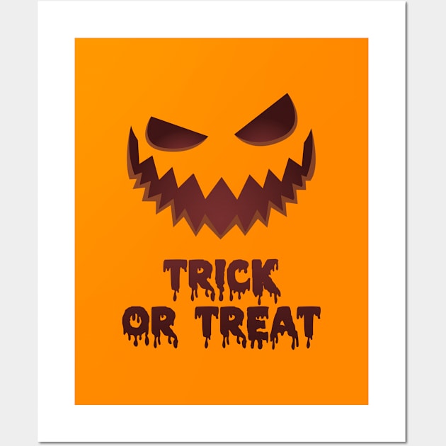 Trick or treat Wall Art by Cocolima